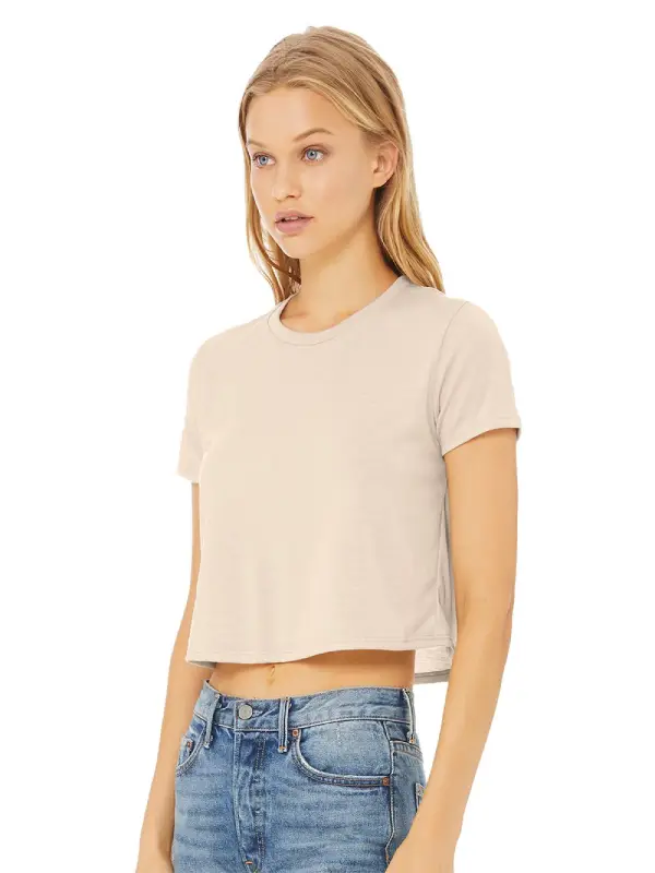 BELLA + CANVAS - Women’s Flowy Crop Tee