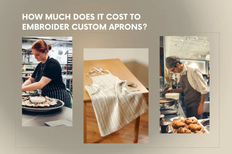 How Much Does It Cost To Embroider Custom Aprons?