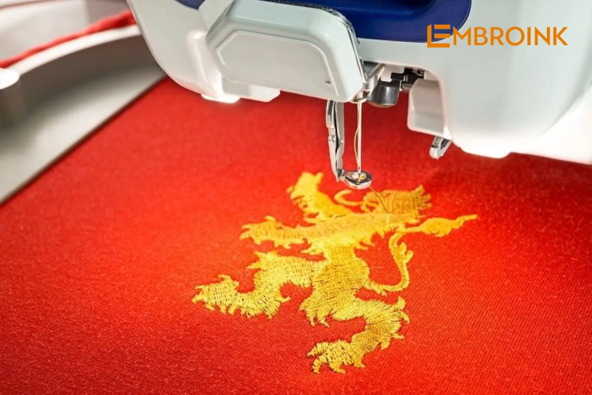 Embroidering A Logo