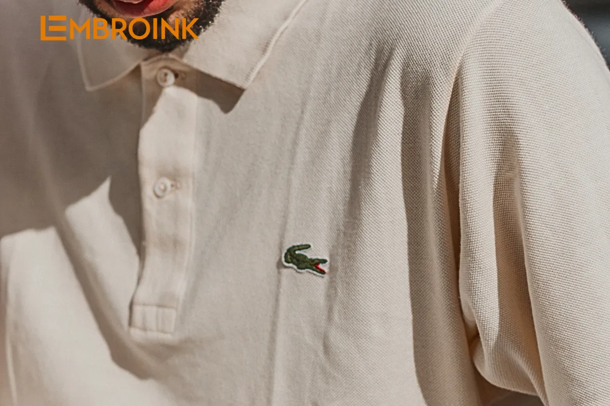 How To Embroider A Business Name On A Polo Shirt 2