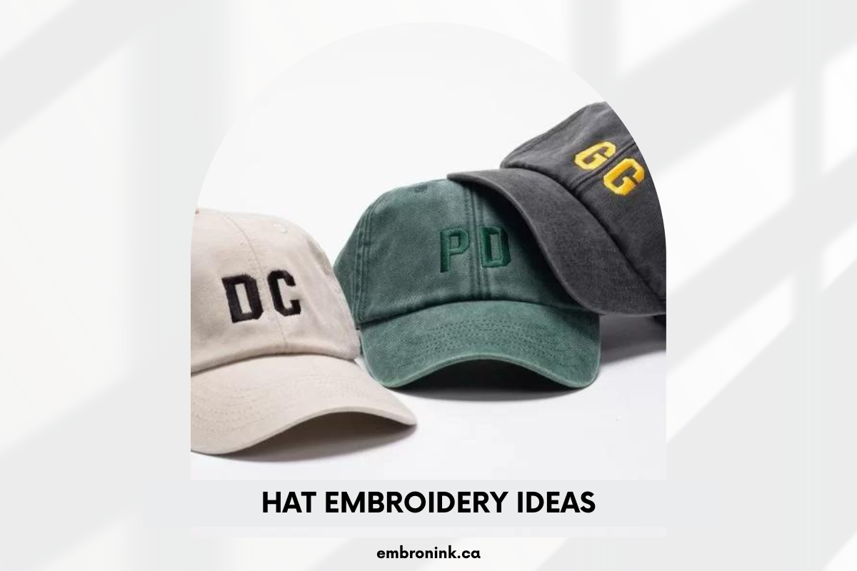 15 Trendy Hat Embroidery Ideas That Will Impress Customers