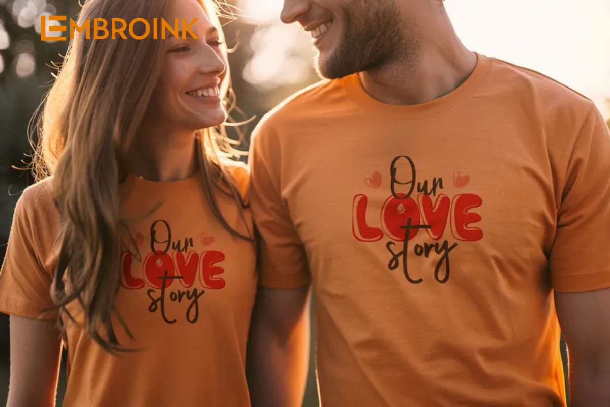 Romantic And Sentimental Couple Shirts